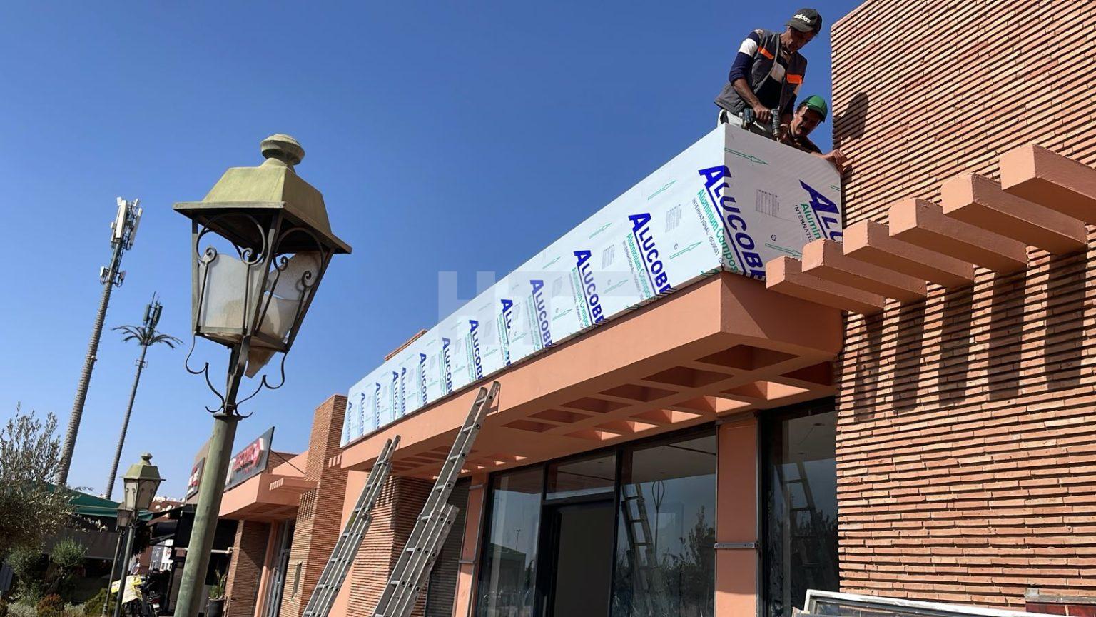 habillage de facade en aluconbond